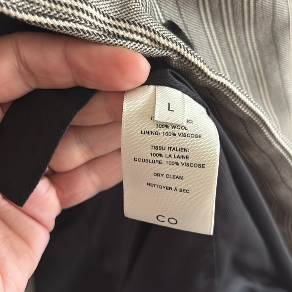 CO • oversized striped blazer- 100% wool - Picture 5 of 7
